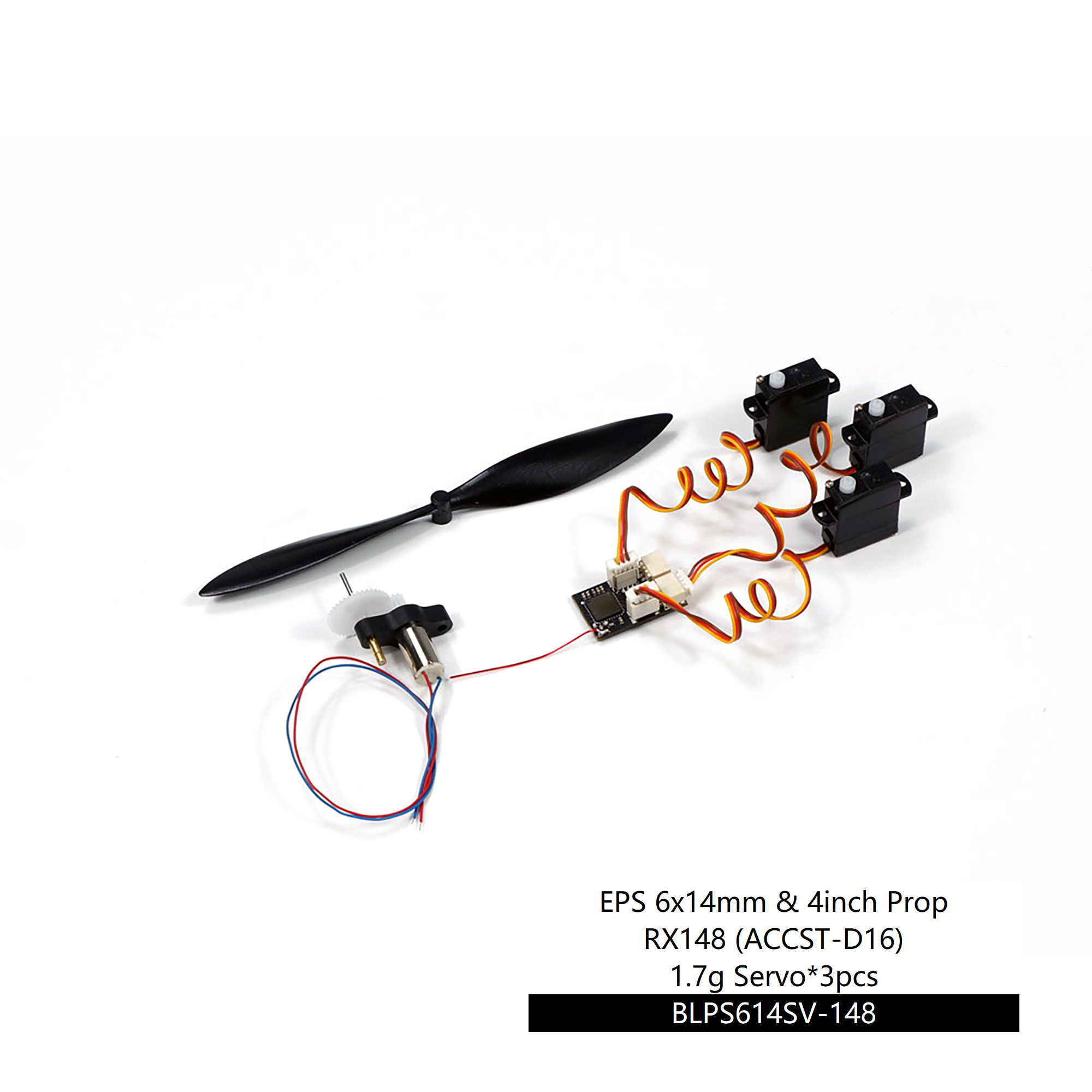 Brushless Motor Thrust Test Stand - AEORC 6x14 Brushed Motor Combo dengan