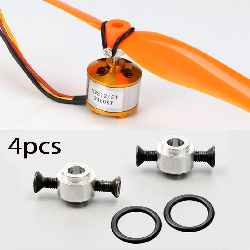 Brushless Motor Thrust Test Stand - 4 Buah 3.0/3.17/4.0MM Adaptor Pelindung Baling-Baling