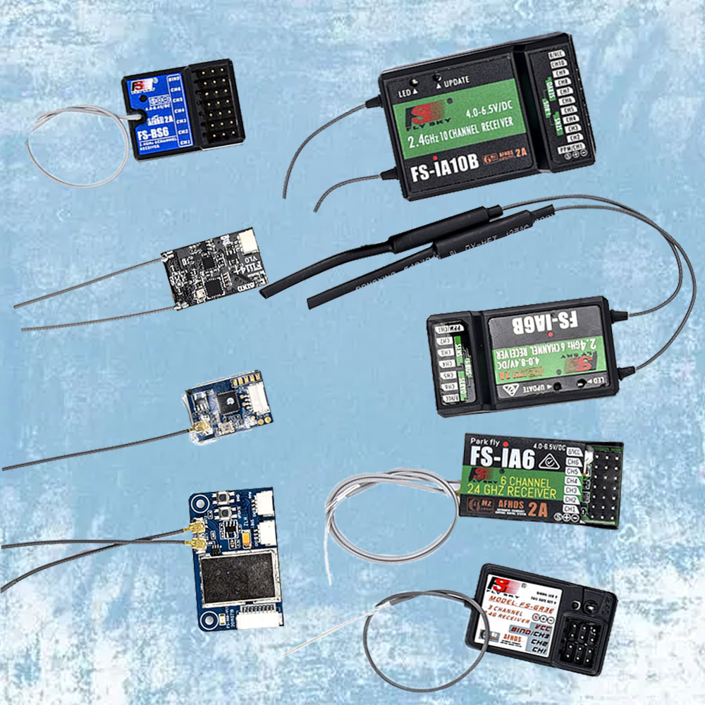 Brushless Motor Thrust Test Stand - FS IA6 IA6B IA10B RX2A FS-GR3E