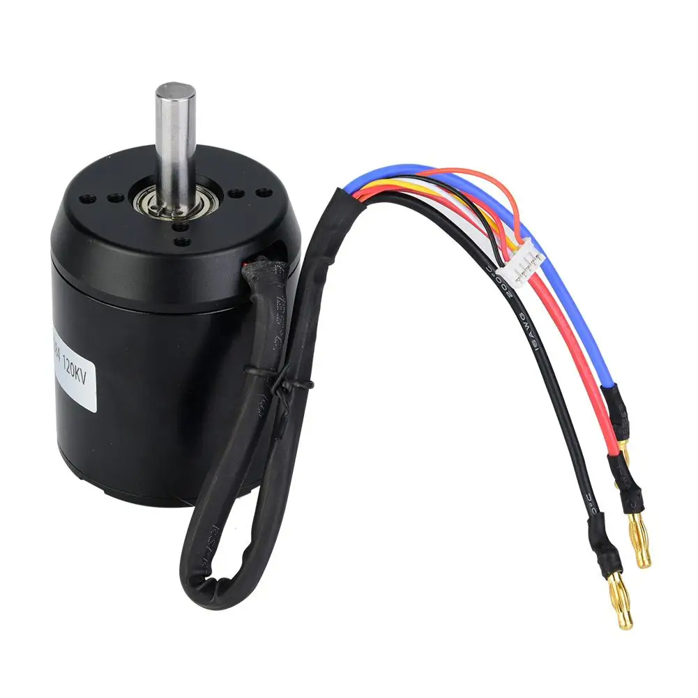 6384 120KV BLDC Hub Motor Brus - 6384 Brushless Motor Sensored ulasan dan harga