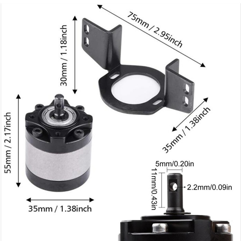Gearbox Rasio Planetary 1:17 d - Brushless Motor Thrust Test Stand ulasan dan harga