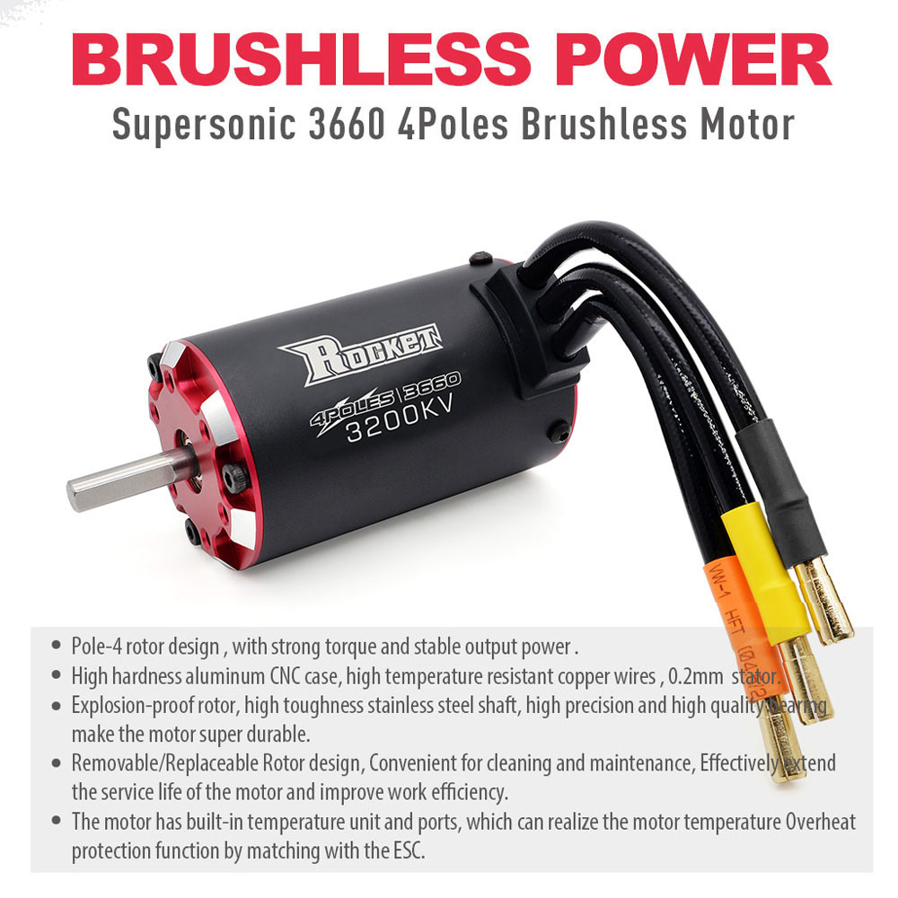 Rocket RC V2 Supersonic 3650 3 - Brushless Motor Thrust Test Stand ulasan dan harga